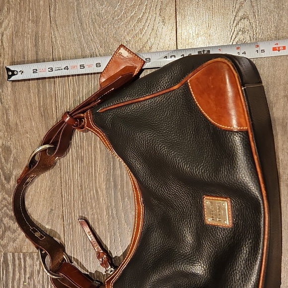 ❤️ VINTAGE DOONEY & BOURKE PEBBLED LEATHER BAG / PURSE - Picture 14 of 16